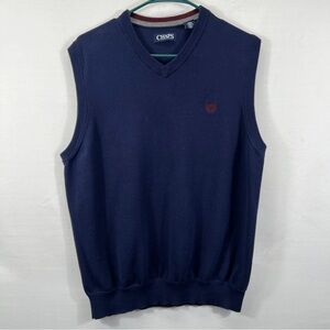 Chaps Navy Blue Men's Sweater Vest 0859